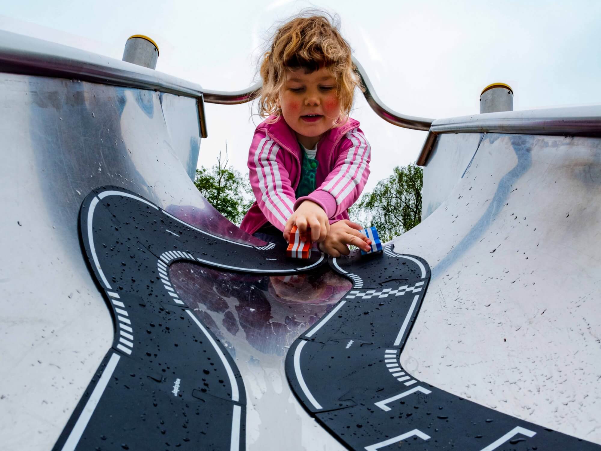 Blocks Marble Track™ - Creëer je eigen racebaan met bouwstenen - Knikk