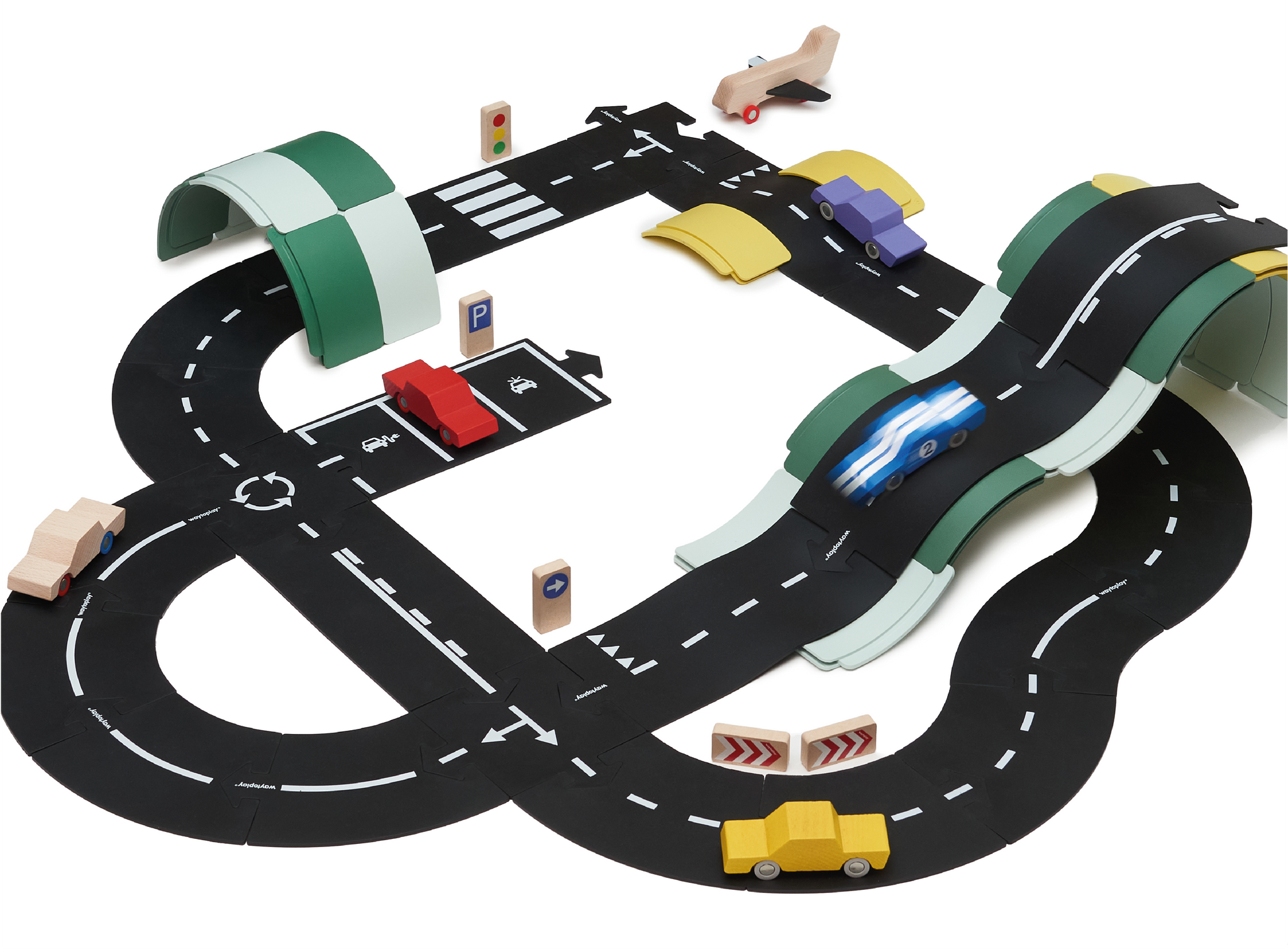 Highway - The Flexible Toy Road of Waytoplay Toys
